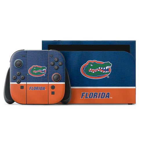 University of Florida Gators Logo Nintendo Switch 2 (2025) with Joy-Con Skin